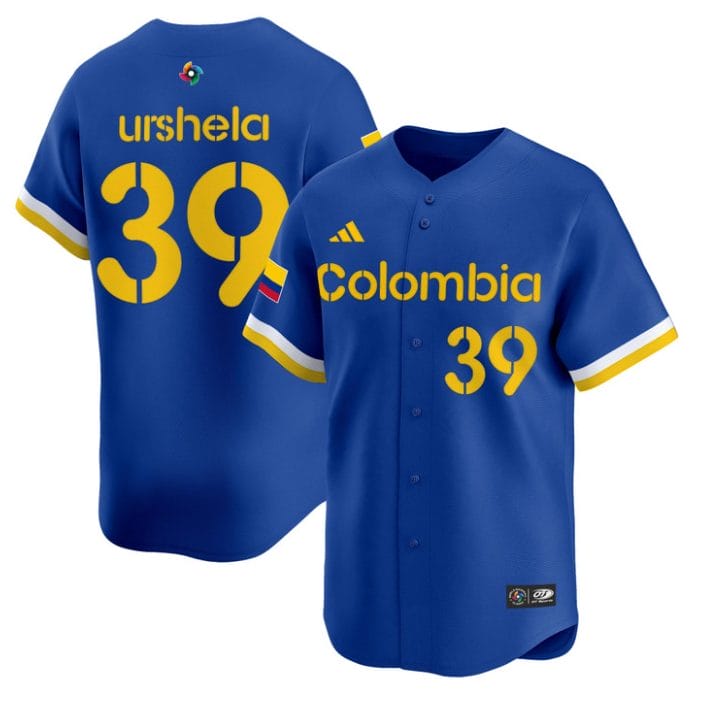 Gio Urshela Jersey #39 Team Colombia 2026 World Baseball Classic Stitched