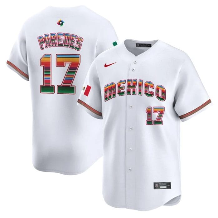 Isaac Paredes Jersey #17 Team Mexico 2026 World Baseball Serape Edition Stitched - Image 5