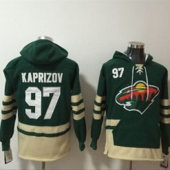 Minnesota Wild #97 Kirill Kaprizov Pullover Hoodie