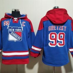 New York Rangers #99 Wayne Gretzky Pullover Hoodie