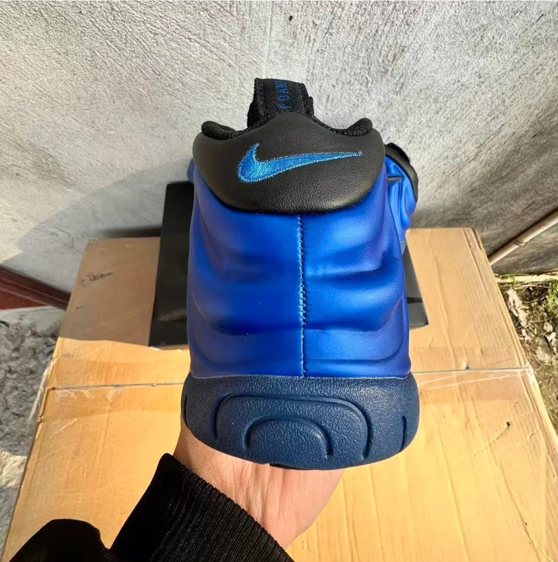 Air Foamposite Pro Hyper Cobalt Shoes Sneakers - Image 7