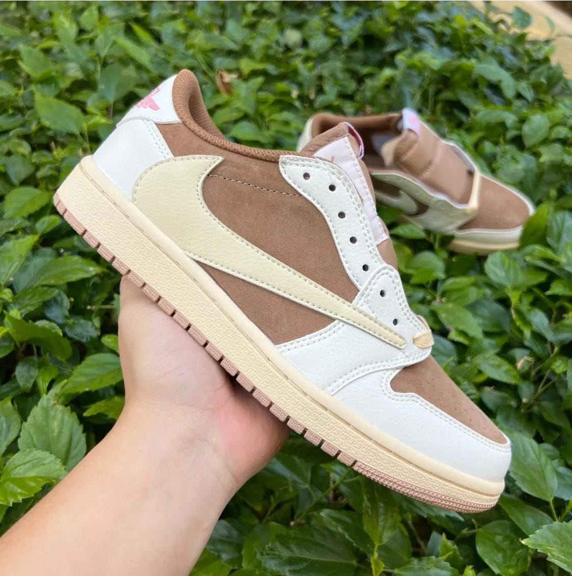 Travis Scott x Air Jordan 1 Low OG Brown Shy Shoes Sneakers - Image 6