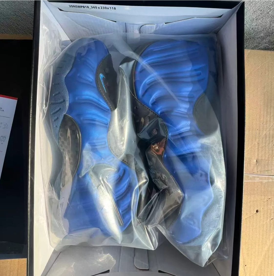 Air Foamposite Pro Hyper Cobalt Shoes Sneakers - Image 9