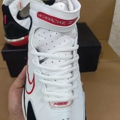 Alternative view of Air Zoom Huarache 2K4 White Varsity Red Shoes Sneakers