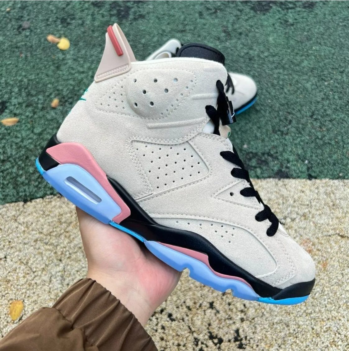 A Ma Maniere x Air Jordan 6 SP Sail Shoes Sneaker - Image 7