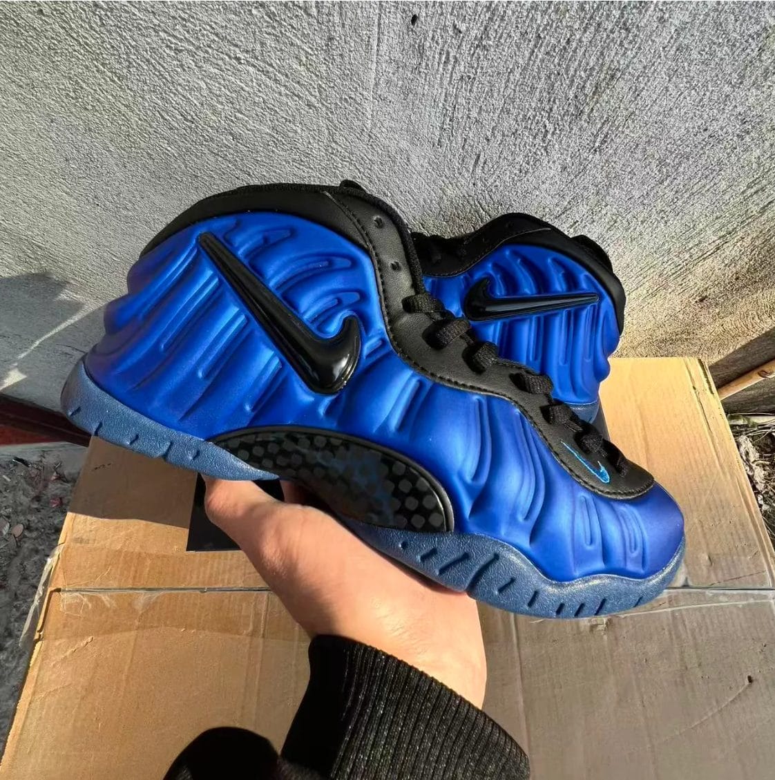 Air Foamposite Pro Hyper Cobalt Shoes Sneakers - Image 13