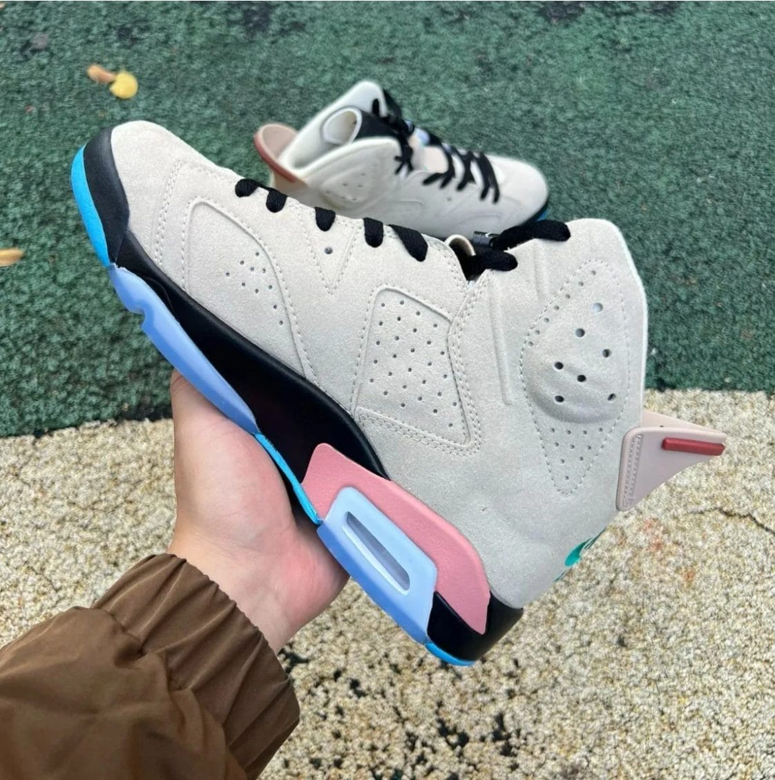 A Ma Maniere x Air Jordan 6 SP Sail Shoes Sneaker - Image 8