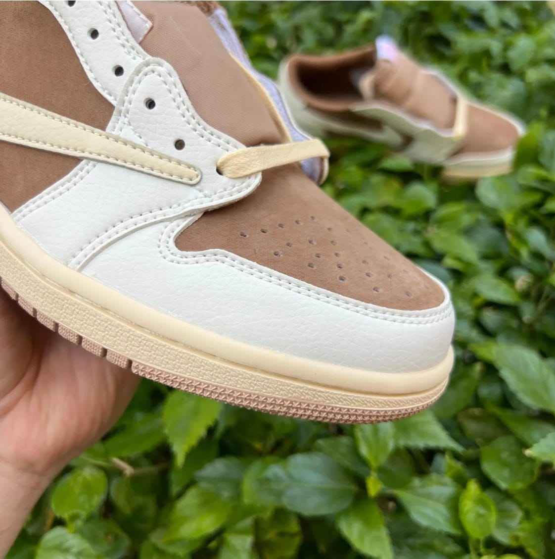 Travis Scott x Air Jordan 1 Low OG Brown Shy Shoes Sneakers - Image 10