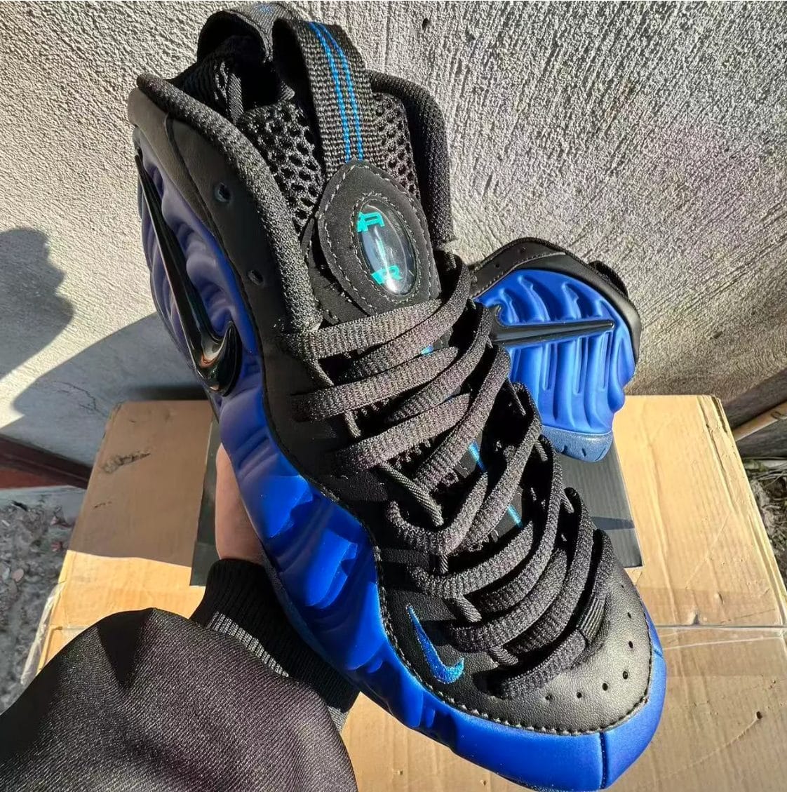 Air Foamposite Pro Hyper Cobalt Shoes Sneakers - Image 14
