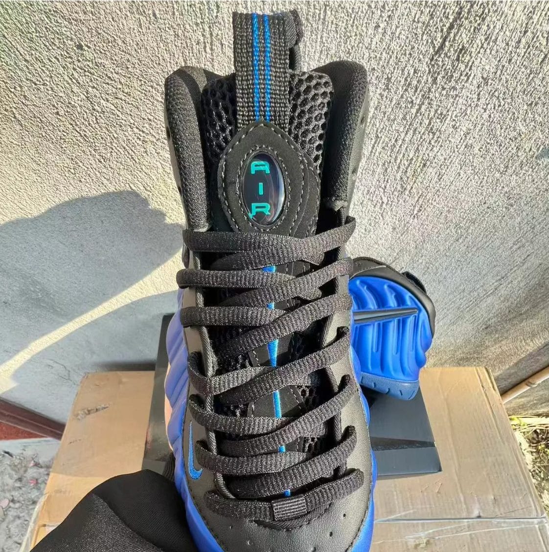 Air Foamposite Pro Hyper Cobalt Shoes Sneakers - Image 2