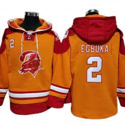 Tampa Bay Buccaneers #2 Emeka Egbuka Yellow Ageless Must-Have Lace-Up Pullover Hoodie