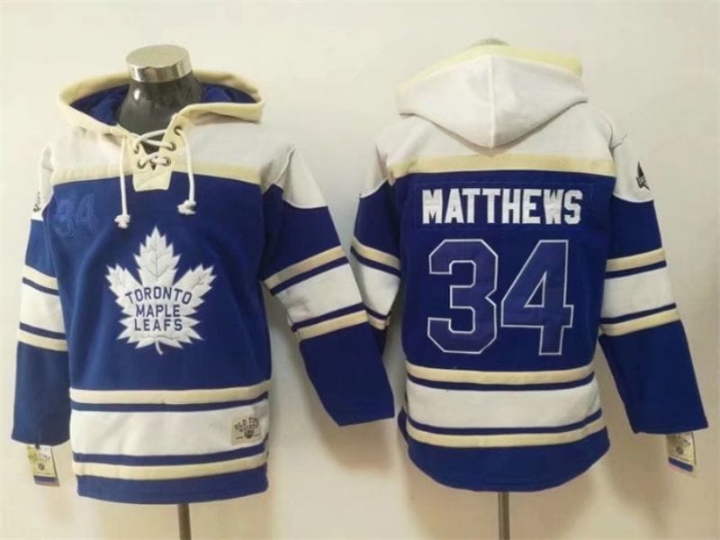 Toronto Maple Leafs #34 Auston Matthews Pullover Hoodie
