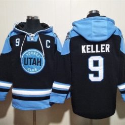 Utah Mammoth #9 Clayton Keller Pullover Hoodie