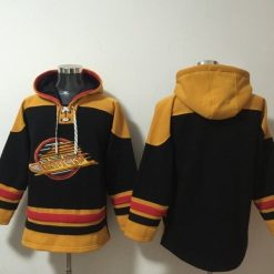 Vancouver Canucks Black Pullover Hoodie