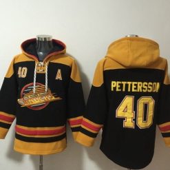 Vancouver Canucks #40 Elias Pettersson Pullover Hoodie