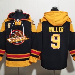 Vancouver Canucks #9 J.T. Miller Pullover Hoodie