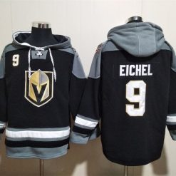 Vegas Golden Knights #9 Jack Eichel Pullover Hoodie Black