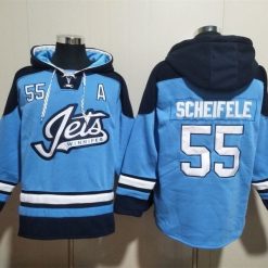 Winnipeg Jets #55 Mark Scheifele Pullover Hoodie