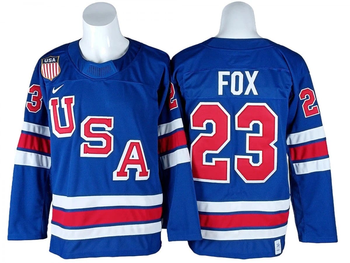 Adam Fox Jersey #23 Winter Olympics Team USA 2026 Hockey Stitched by Hockey David