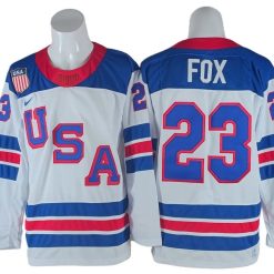 Adam Fox Jersey #23 Winter Olympics Team USA 2026 Hockey Stitched by Hockey David