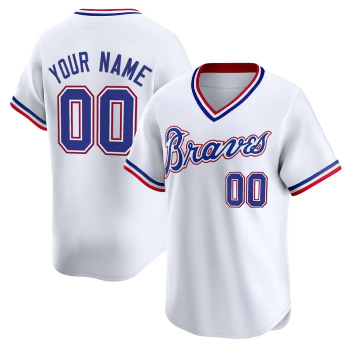 Atlanta Braves 1980 Throwback Custom Jersey - All Stitched by My Store