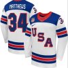 Auston Matthews Jersey Team USA Winter Olympics 2026 Hockey Premium STITCHED White by Hockey David