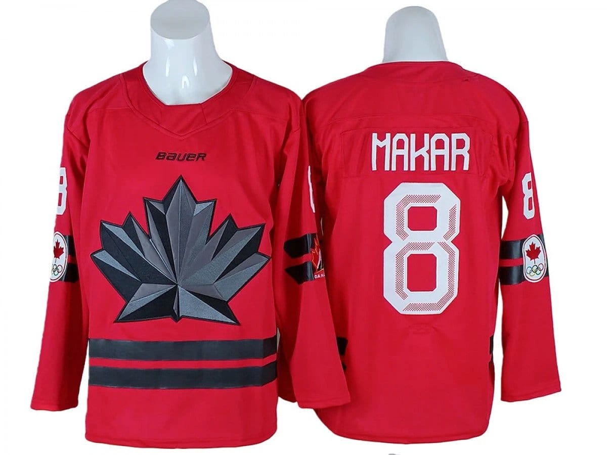 Cale Makar Jersey #8 Winter Olympics Team Canada 2026 Hockey Stitched by Hockey David