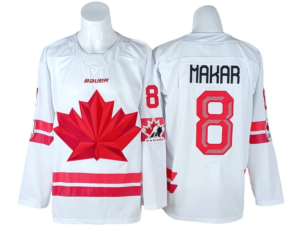 Cale Makar Jersey #8 Winter Olympics Team Canada 2026 Hockey Stitched by Hockey David