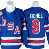 Jack Eichel Jersey #9 Winter Olympics Team USA 2026 Hockey Stitched by Hockey David