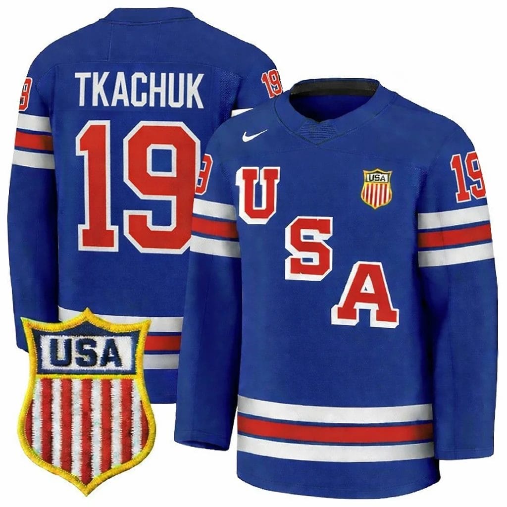 Megan Keller Jersey #19 Team USA Winter Olympics 2026 Hockey Premium STITCHED Blue by Hockey David