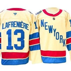 New York Rangers #13 Alexis Lafreniere Beige 2026 NHL Winter Classic Jersey by Hockey David