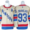 New York Rangers #93 Mika Zibanejad Beige 2026 NHL Winter Classic Jersey by Hockey David