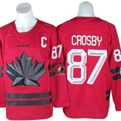 Sidney Crosby Jersey #87 Winter Olympics Team Canada 2026 Hockey Stitched by Hockey David