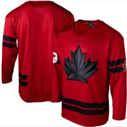 Team Canada Milan Winter Olympics 2026 Jersey Red STITCHED by Hockey David