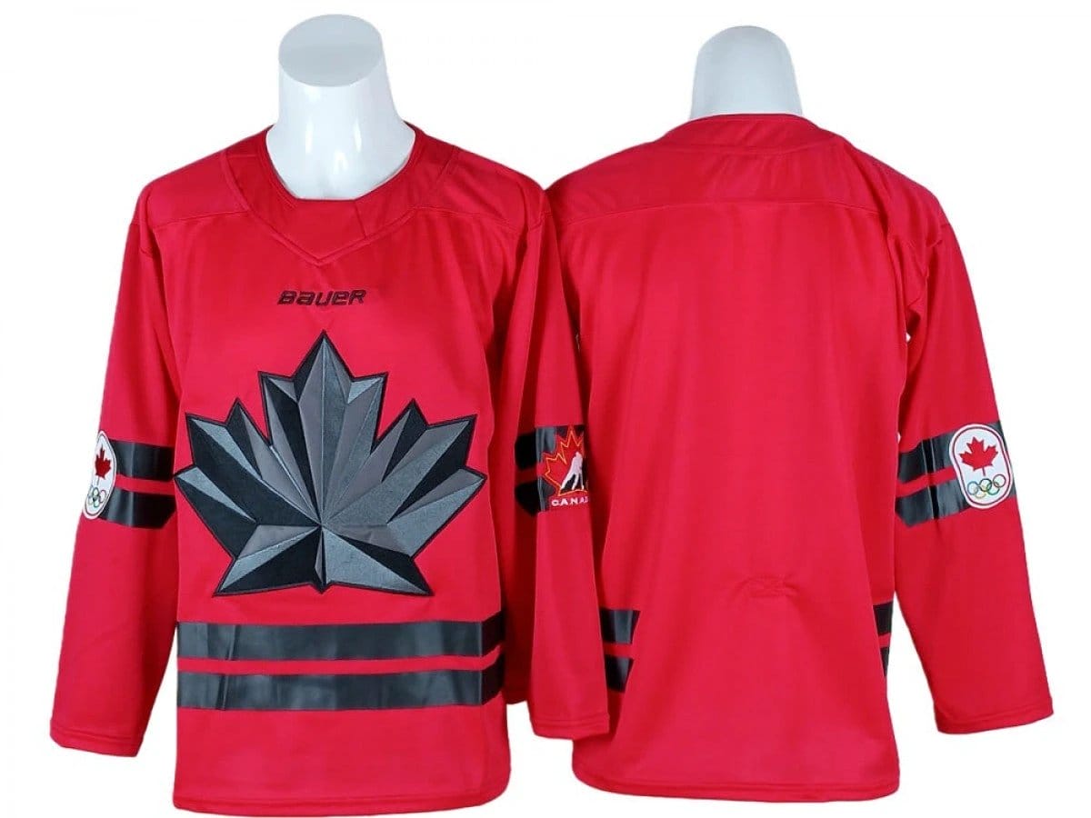 Team Jersey Blank Winter Olympics Team Canada 2026 Hockey Stitched by Hockey David