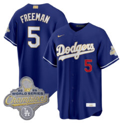LAD 2026 Gold Collection Stadium Jersey - All Stitched by Los Angeles Dodgers