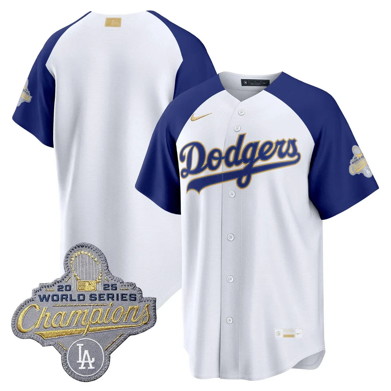 LAD 2026 Gold Collection Stadium Jersey - All Stitched by Los Angeles Dodgers