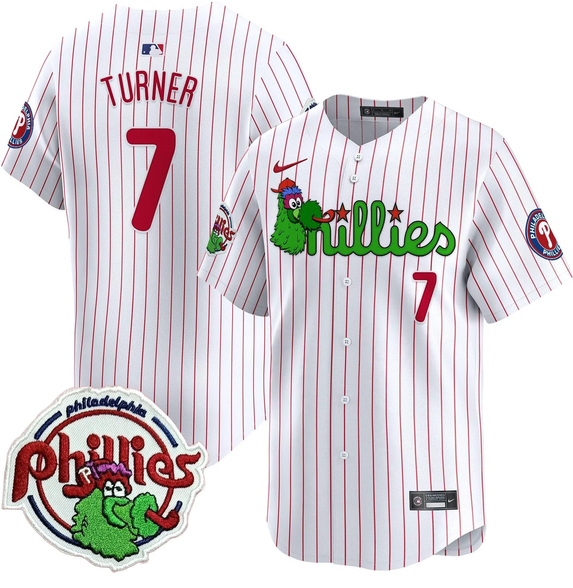 PP Phanatic Patch Vapor Premier Limited Jersey V3 - All Stitched by Philadelphia Phillies