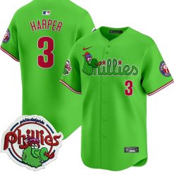 PP Phanatic Patch Vapor Premier Limited Jersey V3 - All Stitched by Philadelphia Phillies