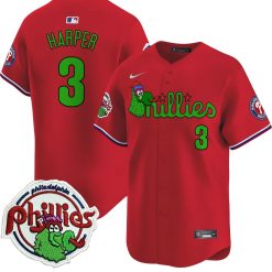 PP Phanatic Patch Vapor Premier Limited Jersey V3 - All Stitched by Philadelphia Phillies