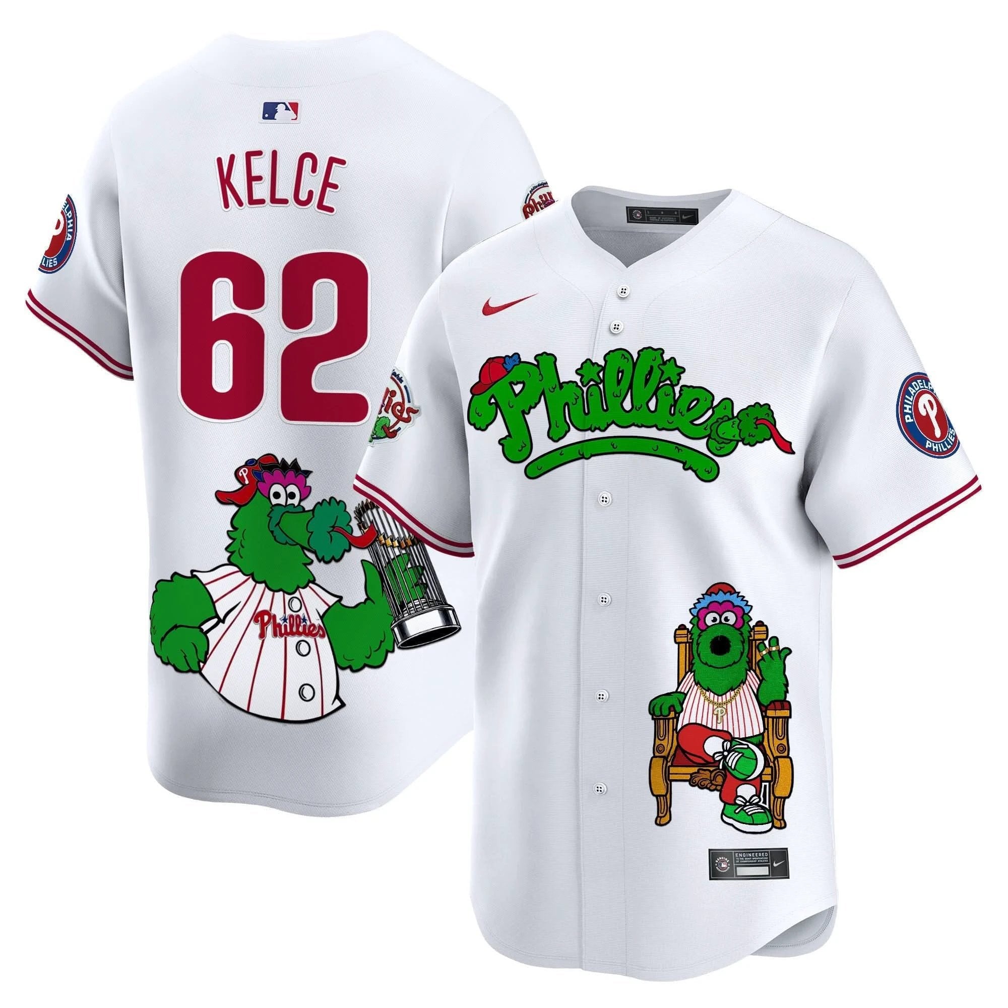 PP Phanatic Vapor Premier Limited Jersey - Printed by Philadelphia Phillies