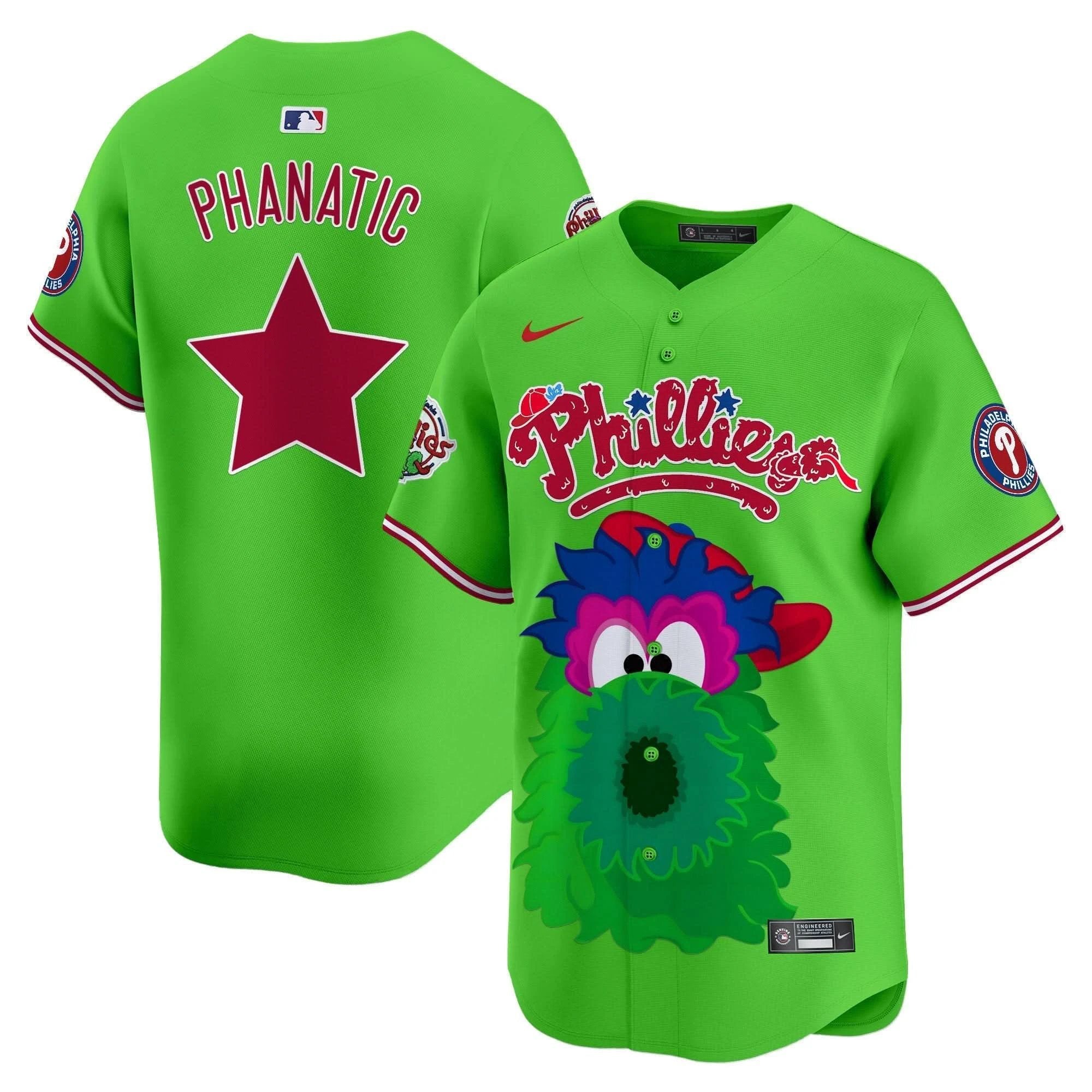 PP Phanatic Vapor Premier Limited Jersey V2- Printed by Philadelphia Phillies