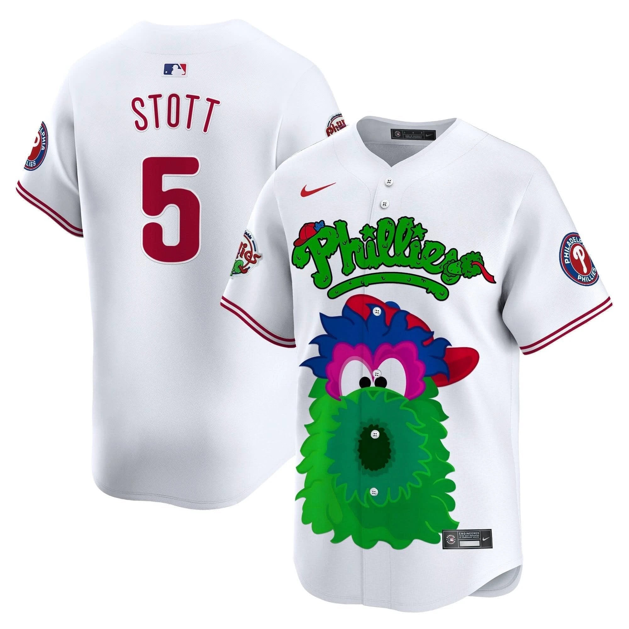 PP Phanatic Vapor Premier Limited Jersey V2- Printed by Philadelphia Phillies