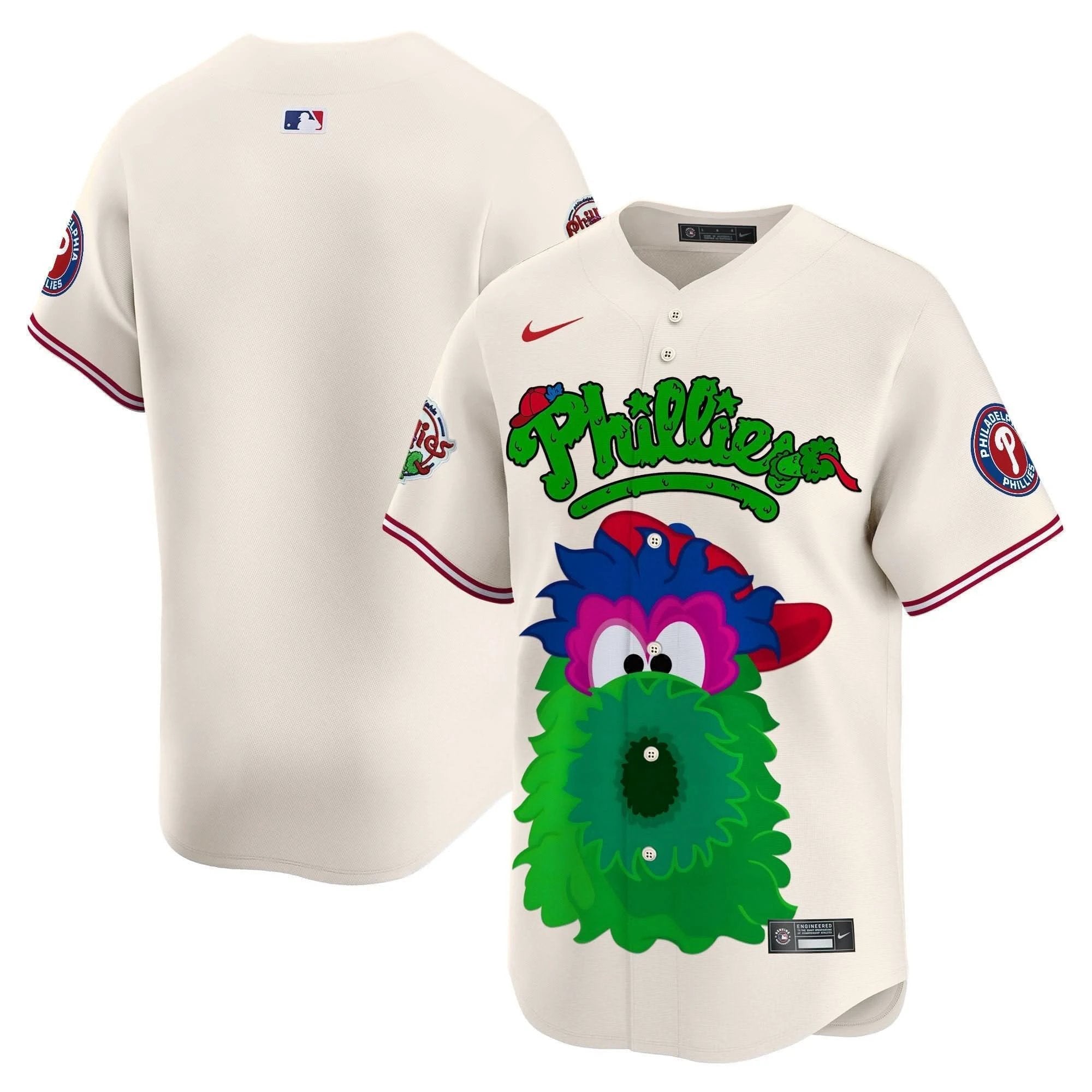 PP Phanatic Vapor Premier Limited Jersey V2- Printed by Philadelphia Phillies