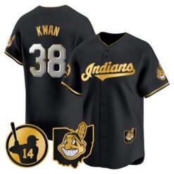 Cleveland Indians Larry Doby Patch Vapor Premier Limited Jersey - All Stitched by Digigearus