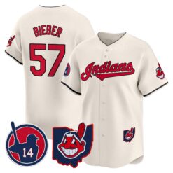 Cleveland Indians Larry Doby Patch Vapor Premier Limited Jersey - All Stitched by Digigearus