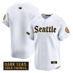 SEA 'Deep Sea Gothic Edition' Gold Vapor Premier Limited Jersey - All Stitched by Magicgearus