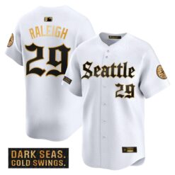 SEA 'Deep Sea Gothic Edition' Gold Vapor Premier Limited Jersey - All Stitched by Magicgearus