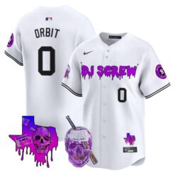 Astros DJ Screw Vapor Premier Limited Jersey - All Stitched by Houston Astros