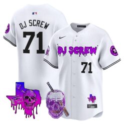 Astros DJ Screw Vapor Premier Limited Jersey - All Stitched by Houston Astros